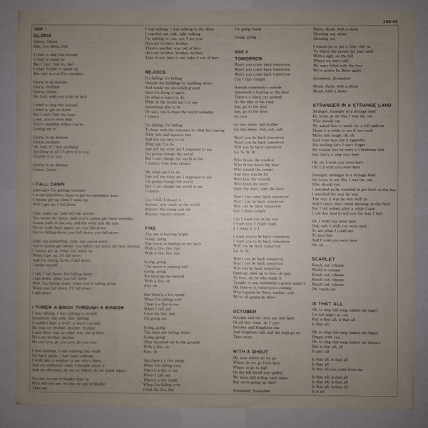 U2 - October (Vinyl, LP, Album) Very Good (VG) / Very Good (VG)