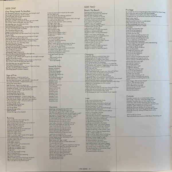 The Fixx - Reach The Beach (Vinyl, LP, Album, Stereo) Very Good Plus (VG+) / Very Good Plus (VG+)