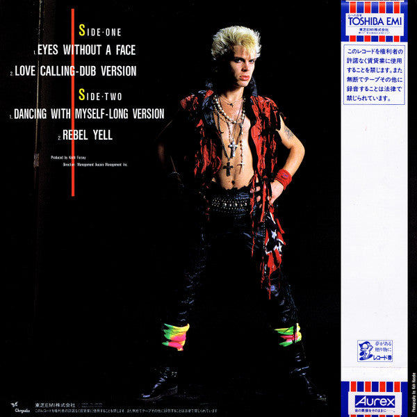 Billy Idol - Eyes Without A Face (Vinyl, 12", 45 RPM, Maxi-Single)