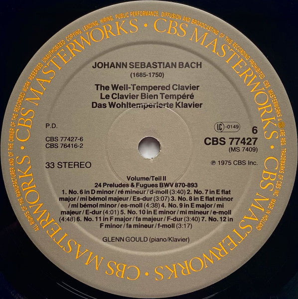 Johann Sebastian Bach - Das Wohltemperierte Klavier BWV 846-893 = T...