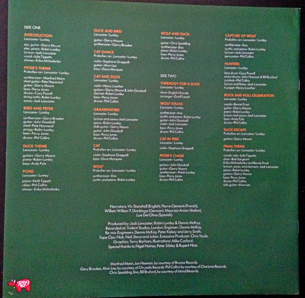 Various - Peter And The Wolf (Vinyl, LP, Album, Reissue) Very Good Plus (VG+) / Very Good Plus (VG+)