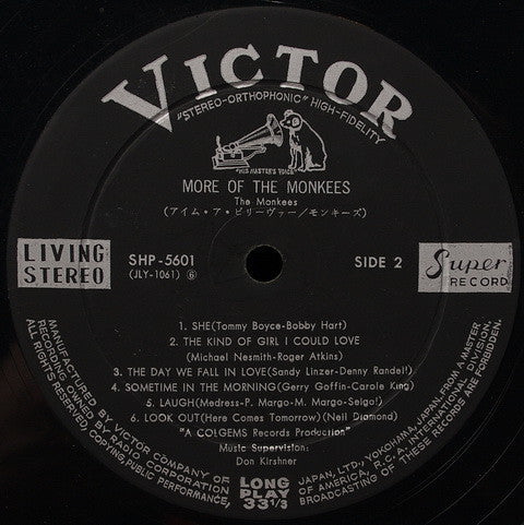 The Monkees - More Of The Monkees (アイム・ア・ビリーヴァー = I'm A Believer) (...