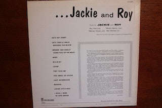 Jackie & Roy - Jackie And Roy (Vinyl, LP, Album, Reissue, Mono) Very Good Plus (VG+) / Very Good Plus (VG+)