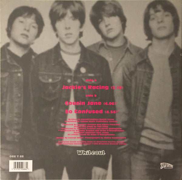 Whiteout (2) - Jackie's Racing (Vinyl, 12", Single) Very Good (VG) / Very Good Plus (VG+)