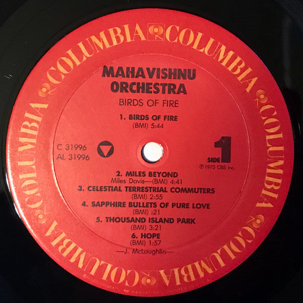 Mahavishnu Orchestra - Birds Of Fire (Vinyl, LP, Album, Repress) Very Good (VG) / Very Good Plus (VG+)