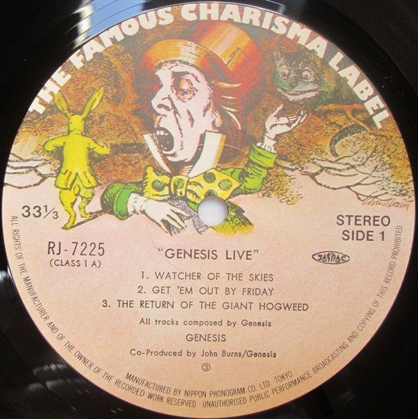 Genesis - Live (Vinyl, LP, Album, Reissue, Stereo) Very Good Plus (VG+) / Very Good (VG)