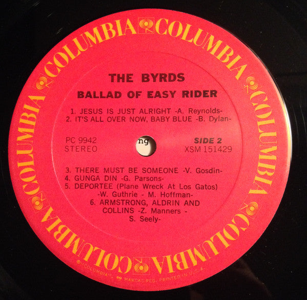 The Byrds - Ballad Of Easy Rider (Vinyl, LP, Album, Reissue) Very Good (VG) / Very Good (VG)
