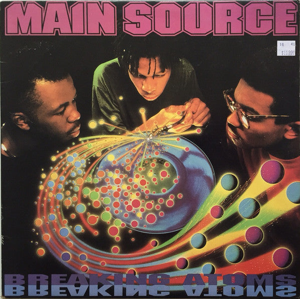 Main Source - Breaking Atoms (Vinyl, LP, Album, Reissue) Very Good (VG) / Near Mint (NM or M-)