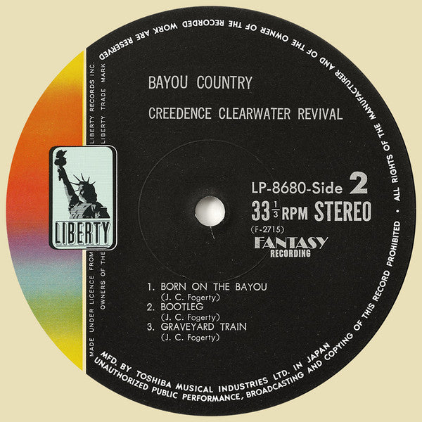 Creedence Clearwater Revival - Bayou Country (Vinyl, LP, Album, Ste...