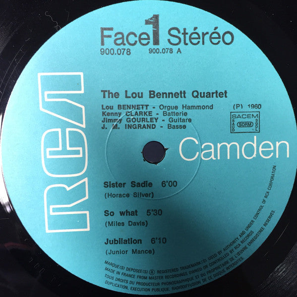 The Lou Bennett Quartet - Amen (Vinyl, LP, Reissue, Stereo) Good Plus (G+) / Good Plus (G+)