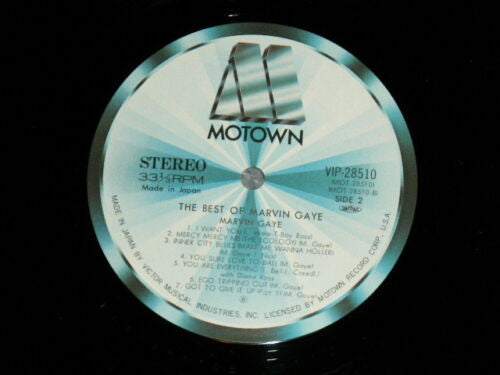Marvin Gaye - The Best Of Marvin Gaye (Vinyl, LP, Compilation, Stereo) Very Good (VG) / Very Good (VG)
