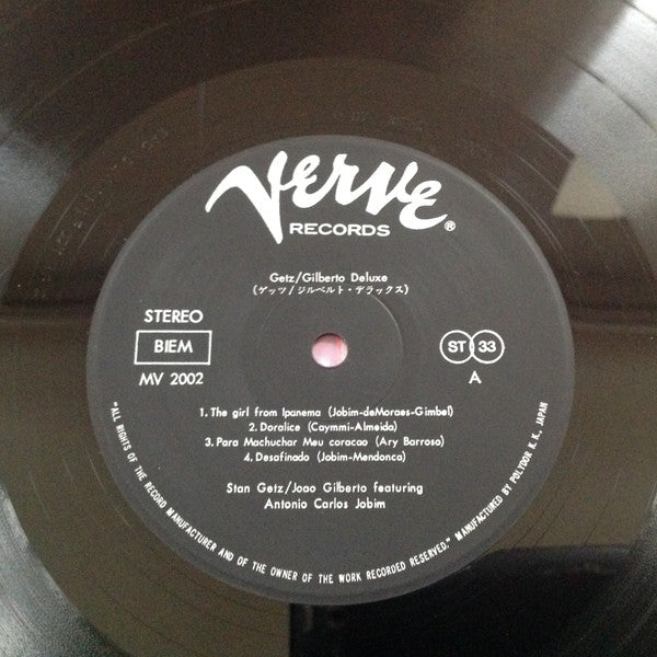 Stan Getz - Getz / Gilberto Deluxe (Vinyl, LP, Album, Reissue, Stereo)