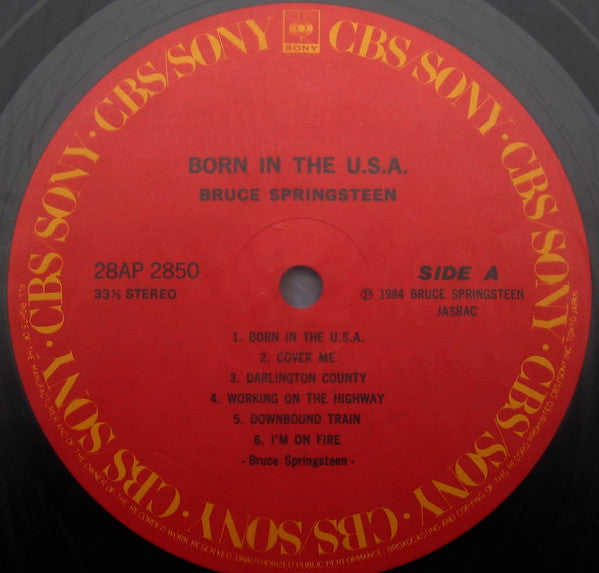 Bruce Springsteen - Born In The U.S.A. (Vinyl, LP, Album, Repress, ...