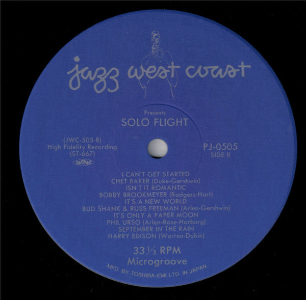 Various - Solo Flight (Vinyl, LP, Album, Compilation, Reissue) Near Mint (NM or M-) / Near Mint (NM or M-)