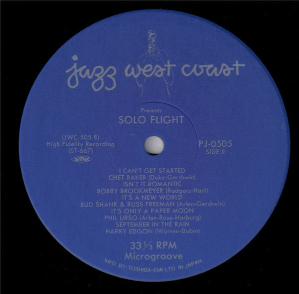 Various - Solo Flight (Vinyl, LP, Album, Compilation, Reissue)
