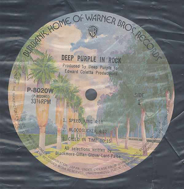 Deep Purple - In Rock (Vinyl, LP, Album, Reissue)
