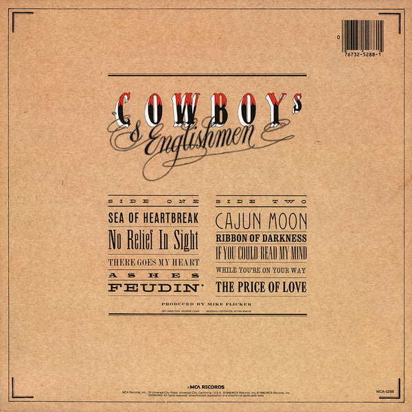 Poco (3) - Cowboys & Englishmen (Vinyl, LP, Album) Good Plus (G+) / Very Good Plus (VG+)