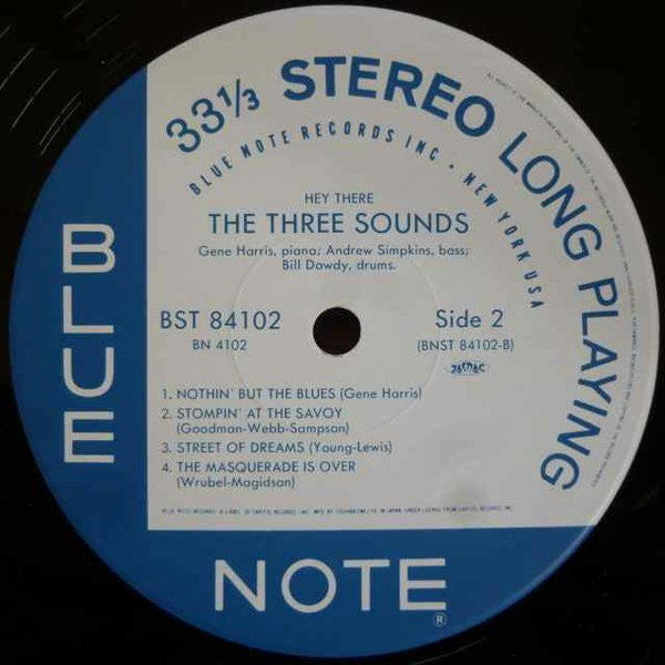 The Three Sounds - Hey There! (Vinyl, LP, Album, Reissue, Stereo) Near Mint (NM or M-) / Near Mint (NM or M-)