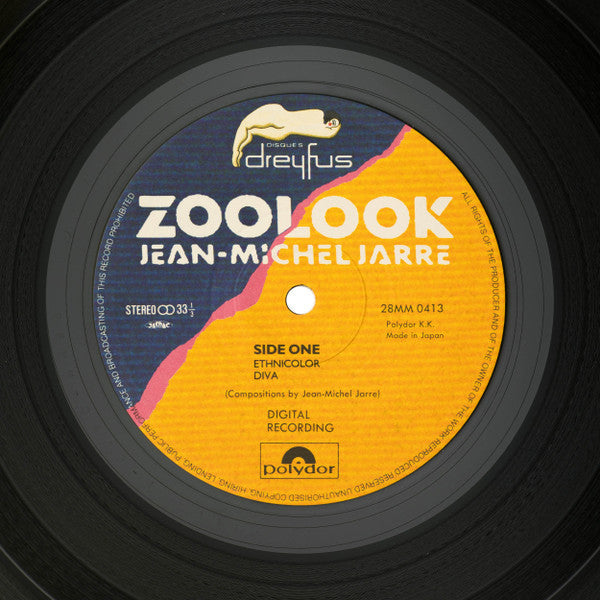 Jean-Michel Jarre - Zoolook (Vinyl, LP, Album) Very Good (VG) / Very Good Plus (VG+)