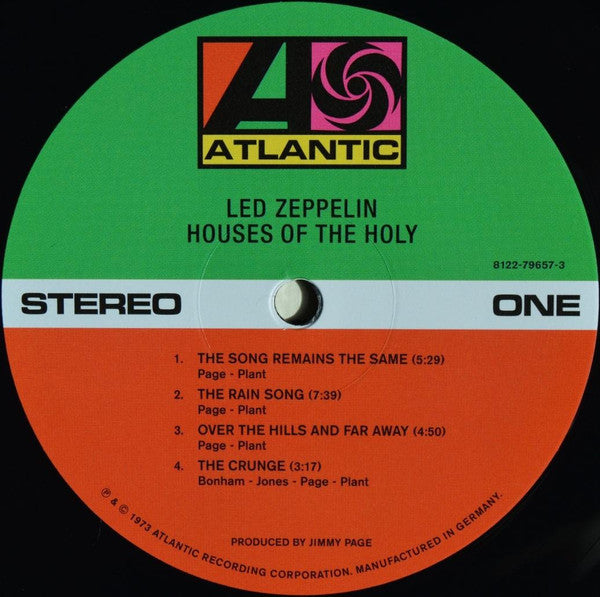Led Zeppelin - Houses Of The Holy (Vinyl, LP, Album, Reissue, Remastered, Stereo) Mint (M) / Mint (M)