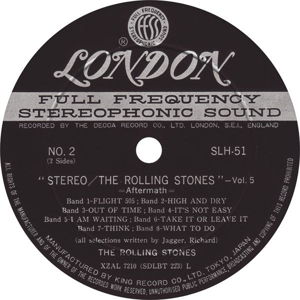 The Rolling Stones - Vol. 5 Aftermath (Vinyl, LP, Album, Stereo)