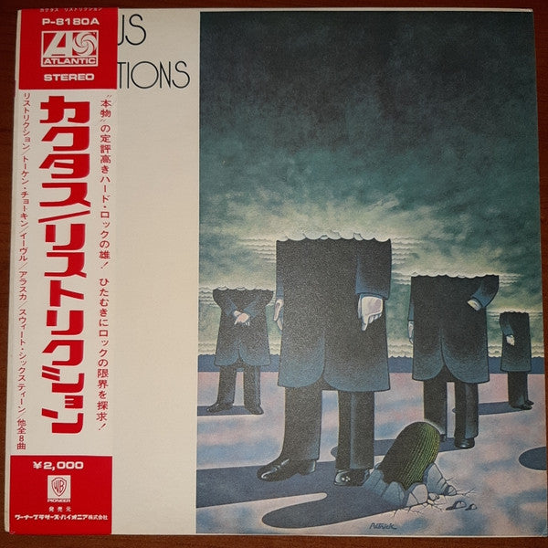 Cactus (3) - Restrictions (Vinyl, LP, Album) Very Good (VG) / Very Good Plus (VG+)