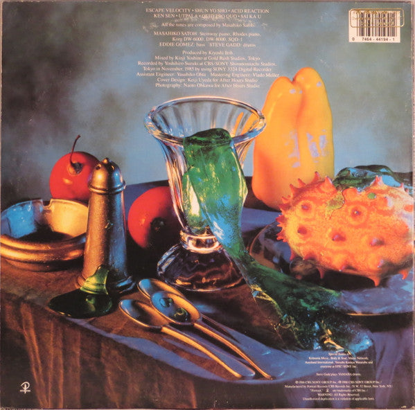 Masahiko Satoh - Amorphism (Vinyl, LP, Album) Very Good (VG) / Good Plus (G+)
