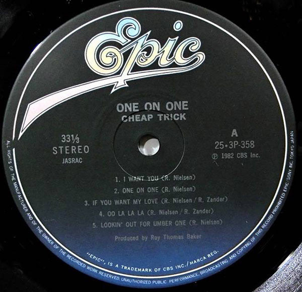 Cheap Trick - One On One (Vinyl, LP, Album)