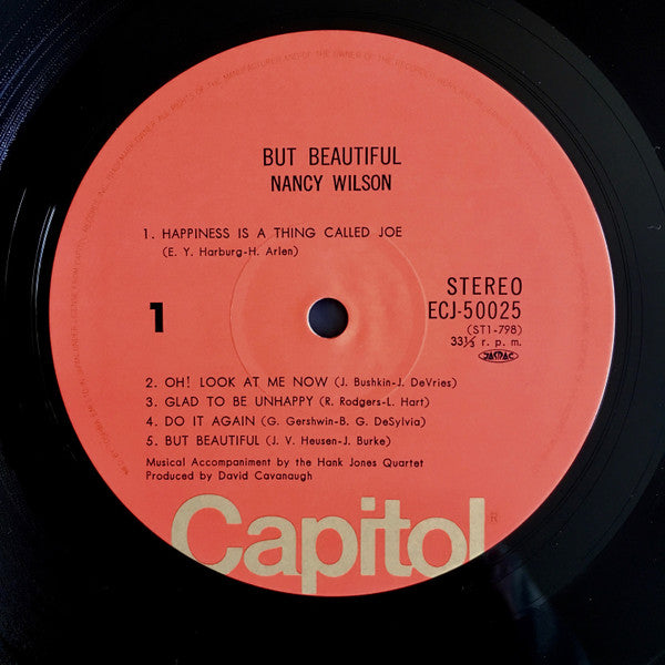 Nancy Wilson - But Beautiful (Vinyl, LP, Album) Very Good (VG) / Good Plus (G+)