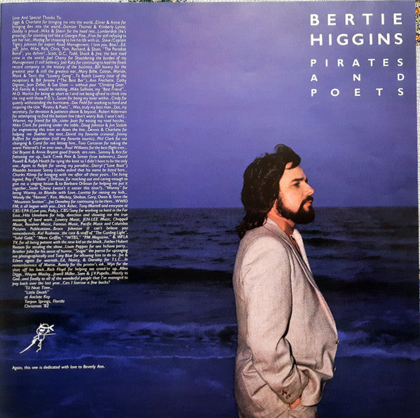 Bertie Higgins - Pirates And Poets (Vinyl, LP, Album)