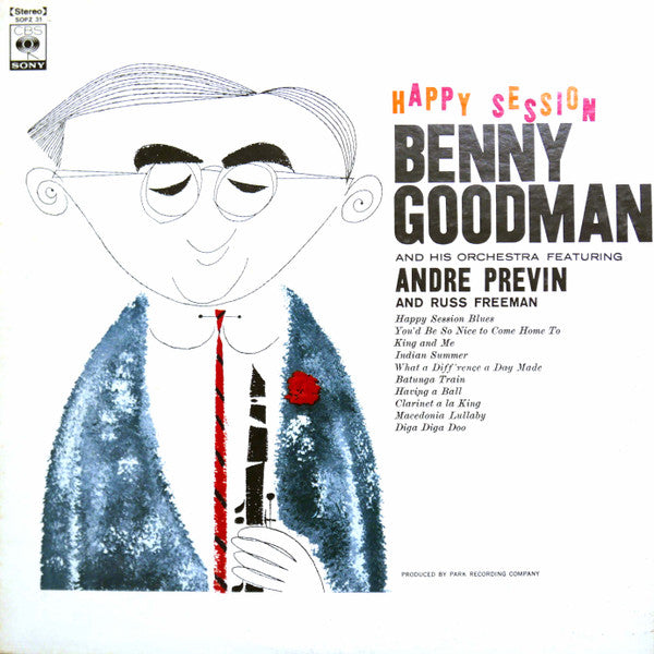 Benny Goodman And His Orchestra - Happy Session (Vinyl, LP, Album, ...