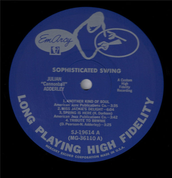 Cannonball Adderley - Sophisticated Swing (Vinyl, LP, Album, Reissue)