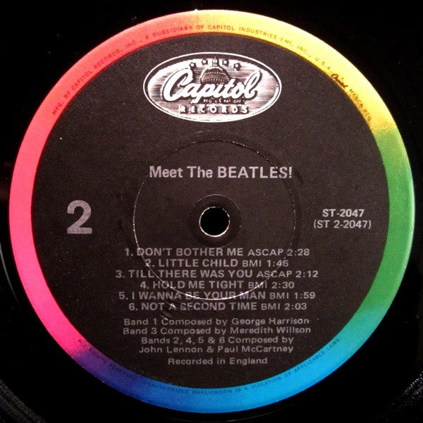 The Beatles - Meet The Beatles! (Vinyl, LP, Album, Reissue, Stereo) Very Good (VG) / Very Good Plus (VG+)