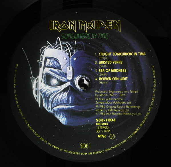 Iron Maiden - Somewhere In Time (Vinyl, Vinyl, All Media, LP, Album...