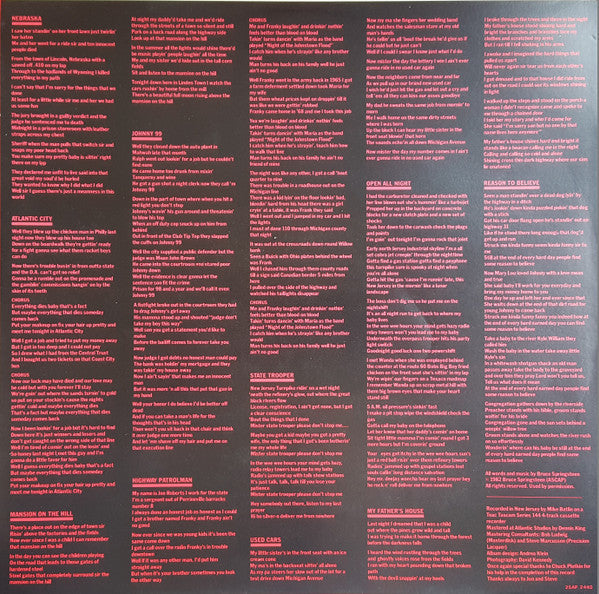 Bruce Springsteen - Nebraska = ネブラスカ (Vinyl, LP, Album, Stereo)