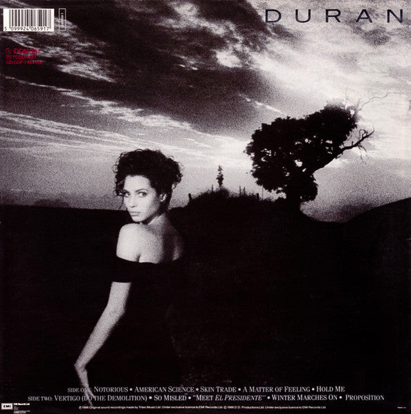 Duran Duran - Notorious (Vinyl, LP, Album, Stereo) Very Good (VG) / Very Good Plus (VG+)