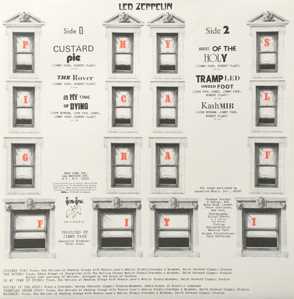Led Zeppelin - Physical Graffiti (2xVinyl, LP, Album, Reissue) Very Good (VG) / Very Good Plus (VG+)