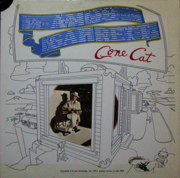 Amos Garrett - Go Cat Go (Vinyl, LP, Album) Very Good Plus (VG+) / Good Plus (G+)