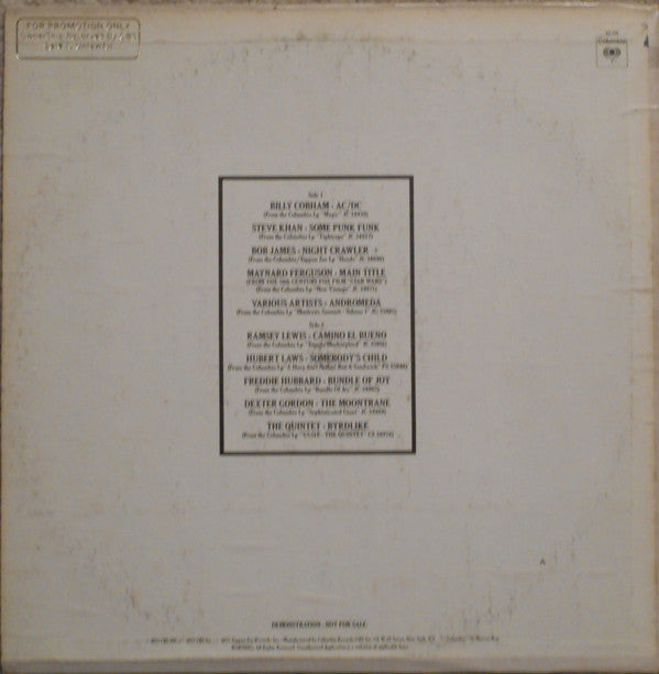 Various - A Winning Season Of Jazz (Vinyl, LP, Album, Compilation, Promo) Very Good (VG) / Good (G)