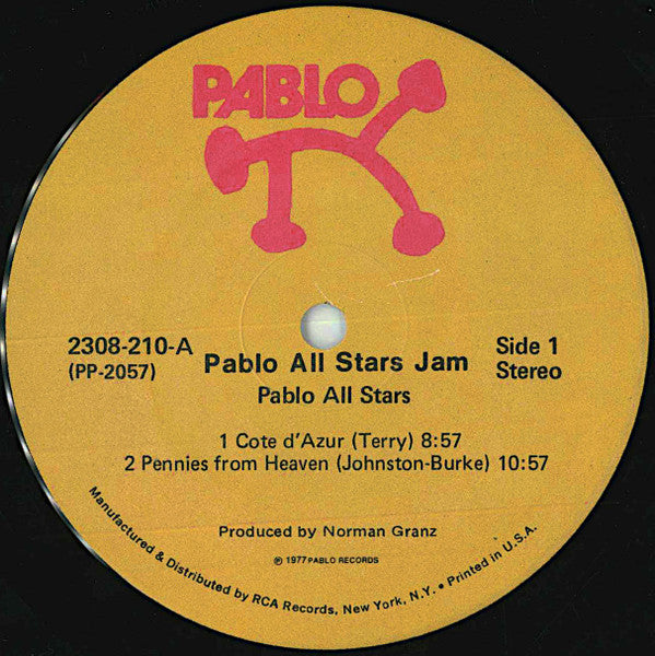 The Pablo All-Stars Jam - Montreux '77 (Vinyl, LP, Album)