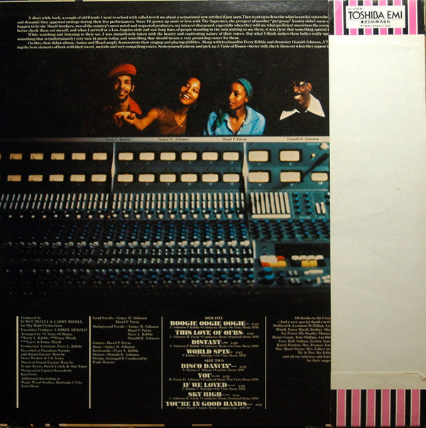 A Taste Of Honey - A Taste Of Honey (Vinyl, LP, Album)