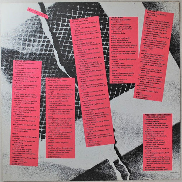 Suzi Quatro - Suzi... And Other Four Letter Words (Vinyl, LP, Album)