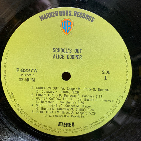 Alice Cooper - School's Out (Vinyl, LP, Album, Stereo)