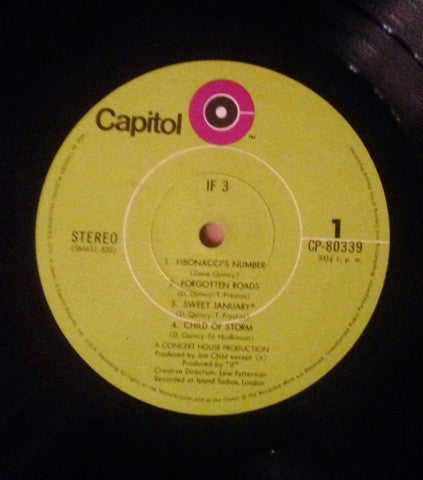 IF (6) - If 3 (Vinyl, LP, Album, Stereo) Very Good (VG) / Good Plus (G+)