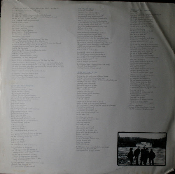 Bruce Hornsby And The Range - Scenes From The Southside (Vinyl, LP, Album, Stereo) Very Good Plus (VG+) / Very Good Plus (VG+)