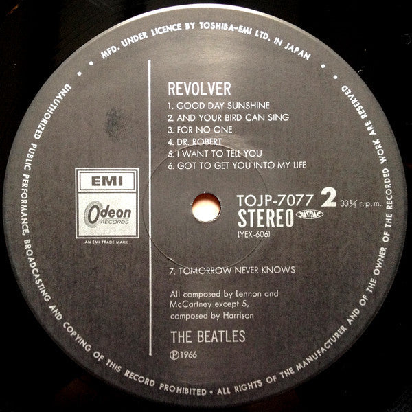 The Beatles - Revolver (Vinyl, LP, Album, Limited Edition, Reissue,...