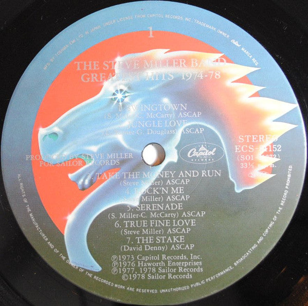 Steve Miller Band - Greatest Hits 1974-78 (Vinyl, LP, Compilation)