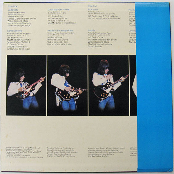 Jeff Beck - Wired (Vinyl, LP, Album, Reissue, Stereo)
