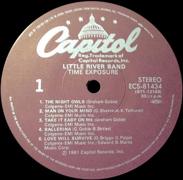 Little River Band - Time Exposure (Vinyl, LP, Album)