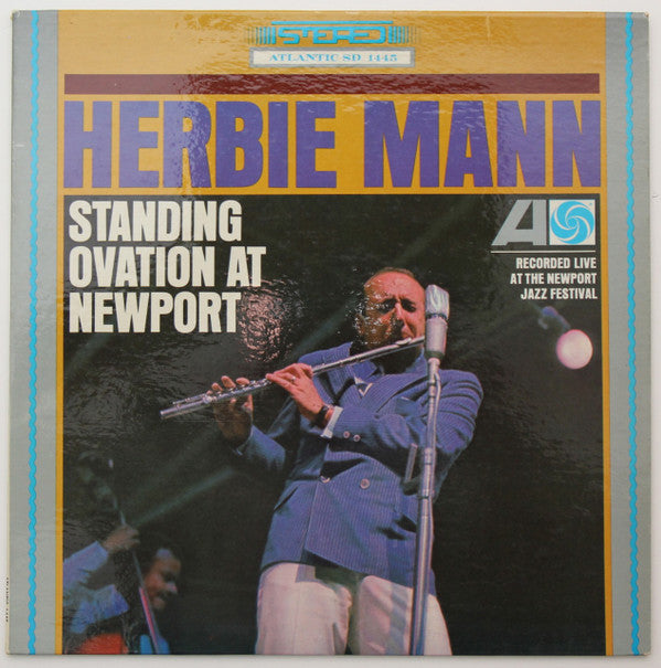 Herbie Mann - Standing Ovation At Newport (Vinyl, LP, Album, Repress, Stereo) Very Good Plus (VG+) / Very Good Plus (VG+)